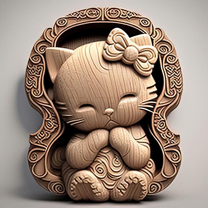 3D модель Hello Kitty (STL)